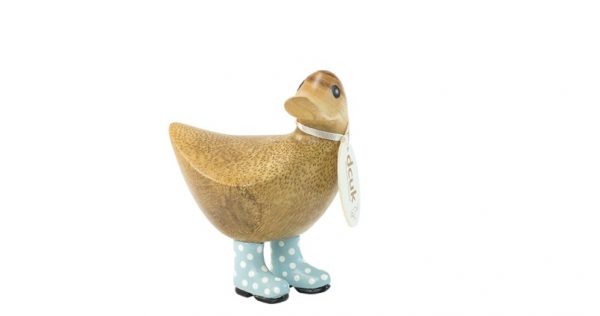 Welly Boots Ducky - Blue Spotty - Isabella