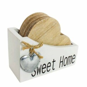 Heart Coaster Set of 6