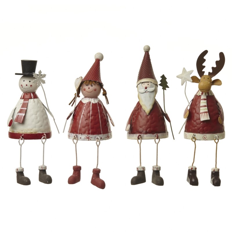 Metal Sitting Figure Mix